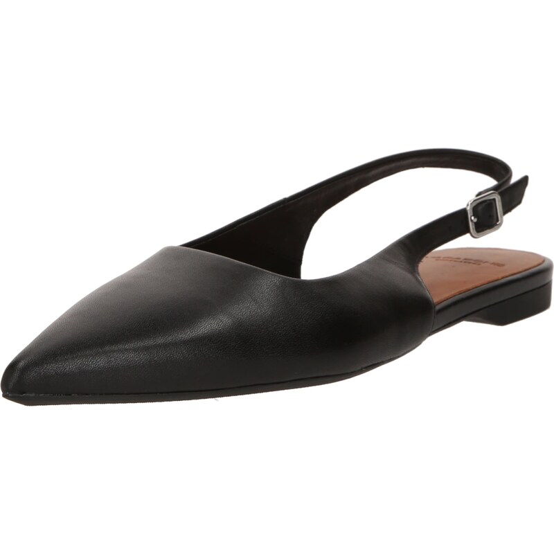 VAGABOND SHOEMAKERS Baleríny s ramienkom HERMINE čierna 62023911
