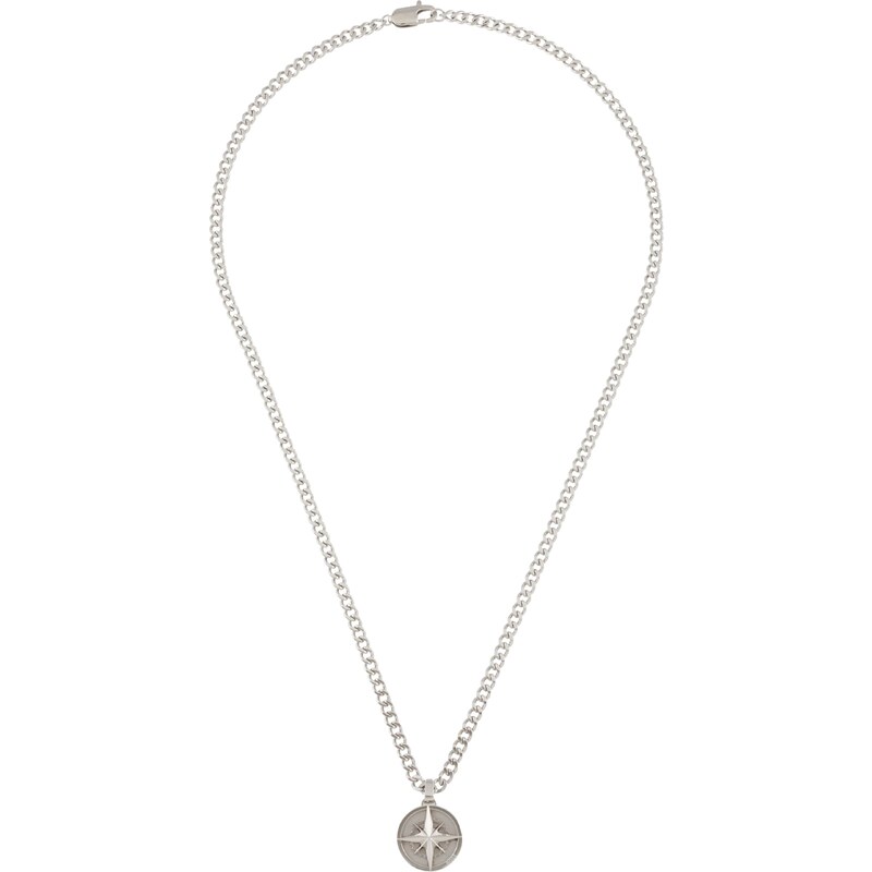 BOSS Retiazka NORTH strieborná 54350286