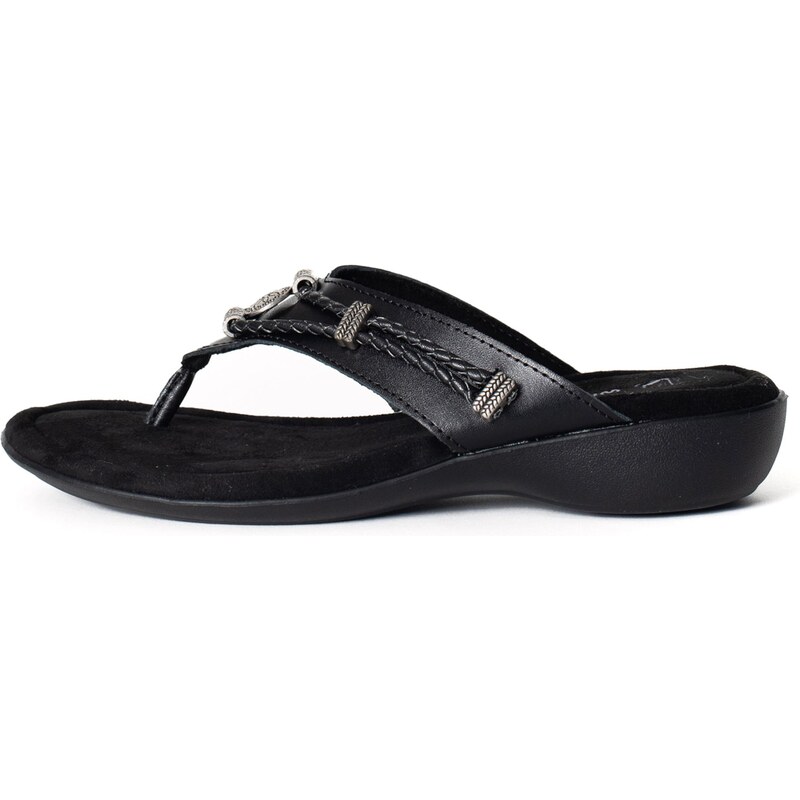 Minnetonka Žabky Silverthorne 360 čierna / strieborná 67551585