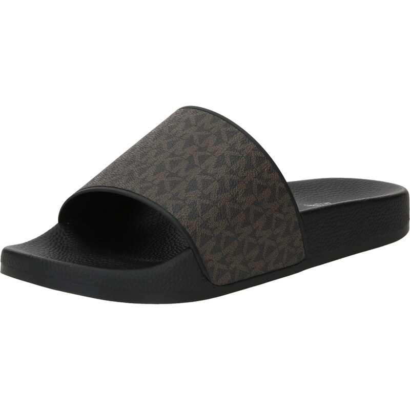 Michael Kors Šľapky JAKE čokoládová / čierna 68242039