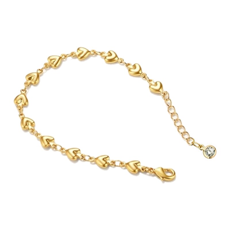 SWAROVSKI Elements Swarovski e. náramok Montparnasse, vzor srdce 51255925