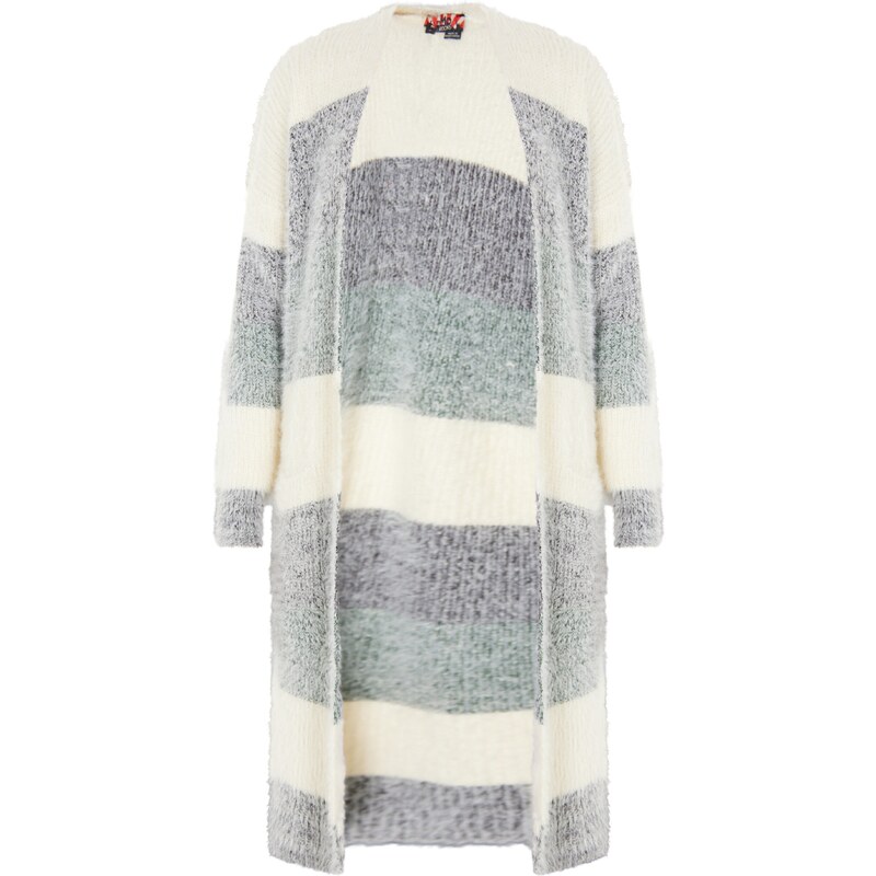 myMo ROCKS Kardigán krémová / sivá / zelená 54270150