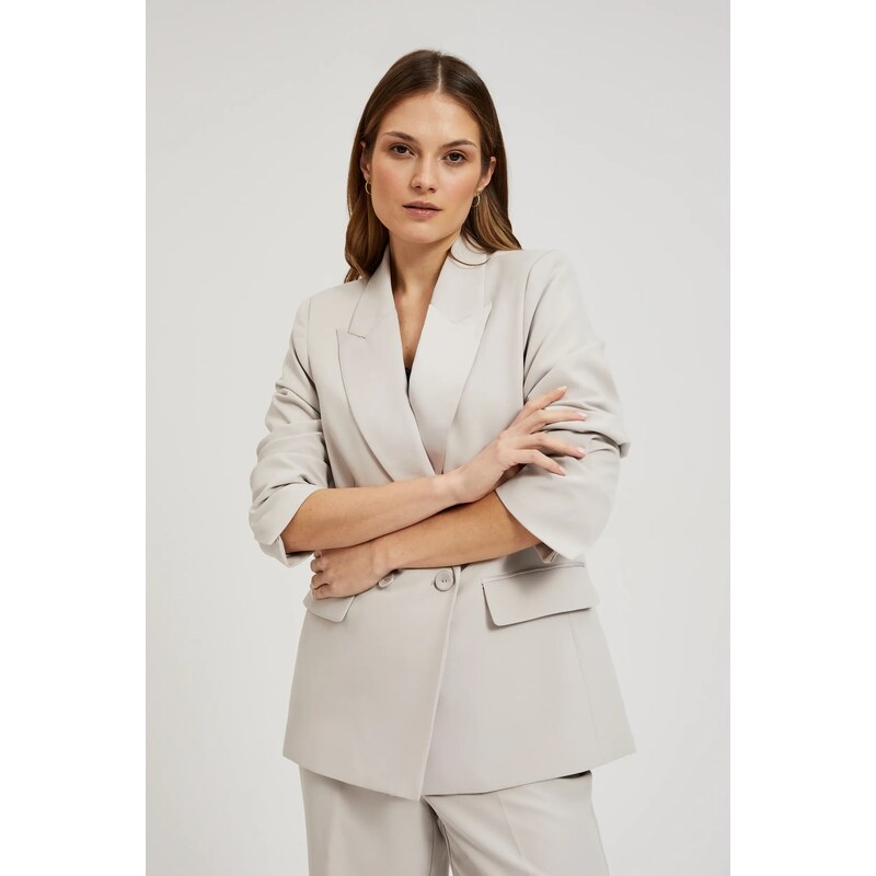 Marisse Womens Jacket L-Mr-4302 Grey 51264521