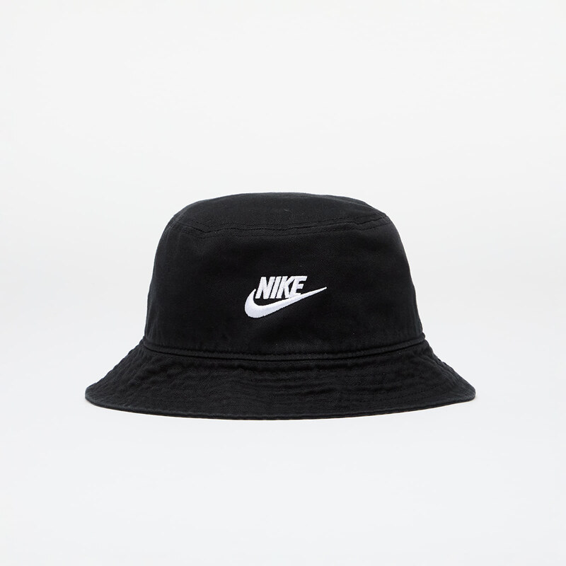Klobúk Nike Apex Futura Washed Bucket Hat Black/ White M 51274164