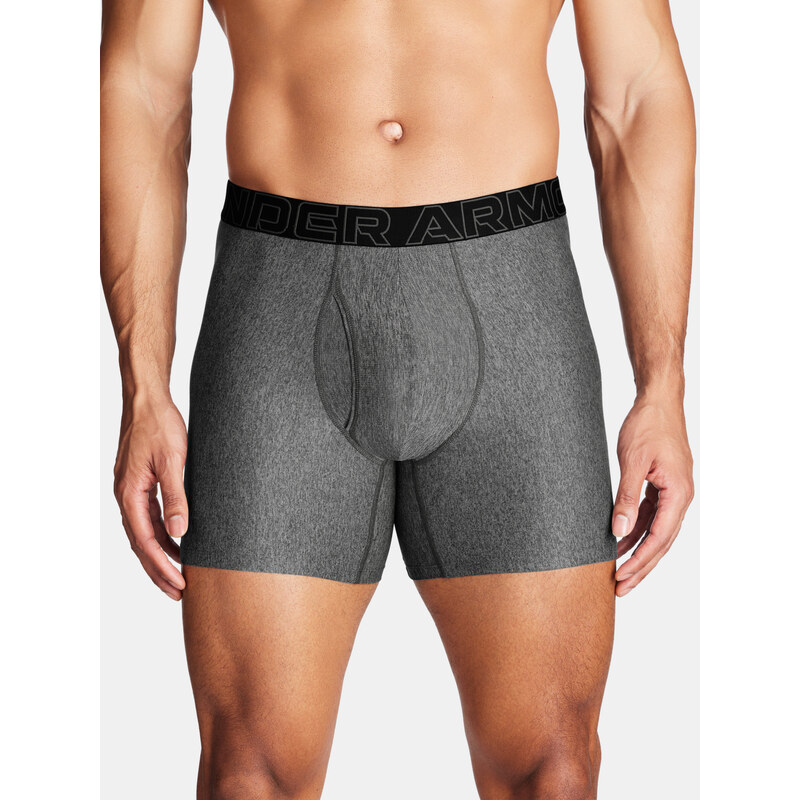 Sivé pánske boxerky Under Armour M UA Perf Tech 6in 51450416