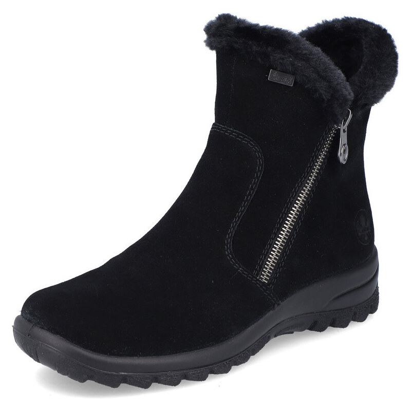 Dámske čižmy Rieker L7162-00 čierne 51275856