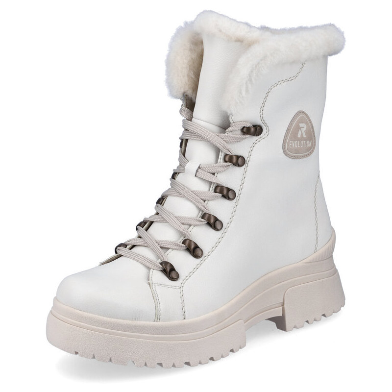 Dámska členková obuv Rieker - Revolution W0372-80 biela 51275875