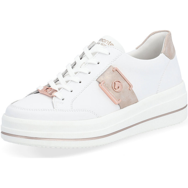 Remonte - Rieker Dámske tenisky Remonte D1C02-80 biele 51276540