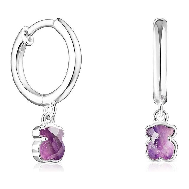 Tous Originálne strieborné visiace náušnice New Silueta 1003386200 66590536