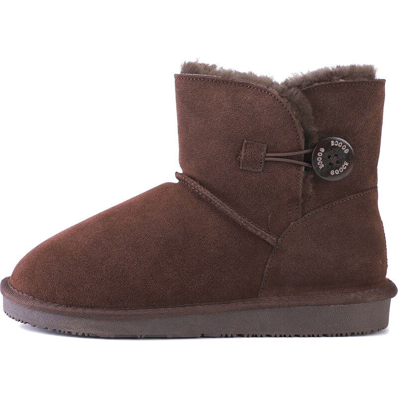 Gooce Nízke čižmy Crestone hnedá / tmavohnedá 63144575