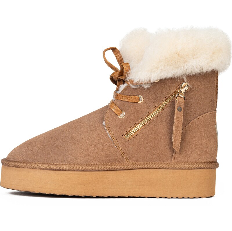 Gooce Snehule Agarita béžová / svetlohnedá 63144613