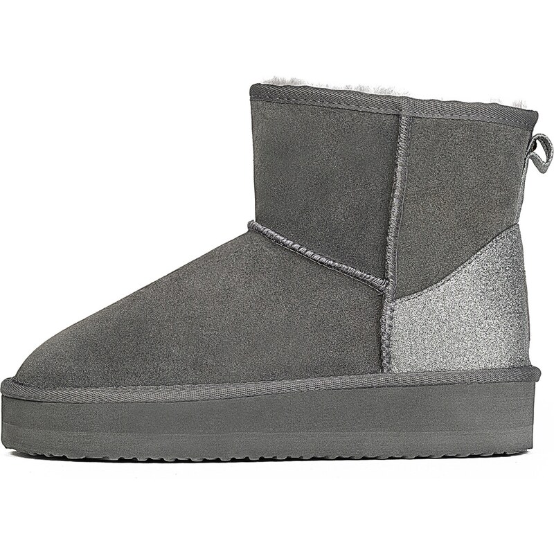 Gooce Nízke čižmy Acacia tmavosivá / strieborná 63144645