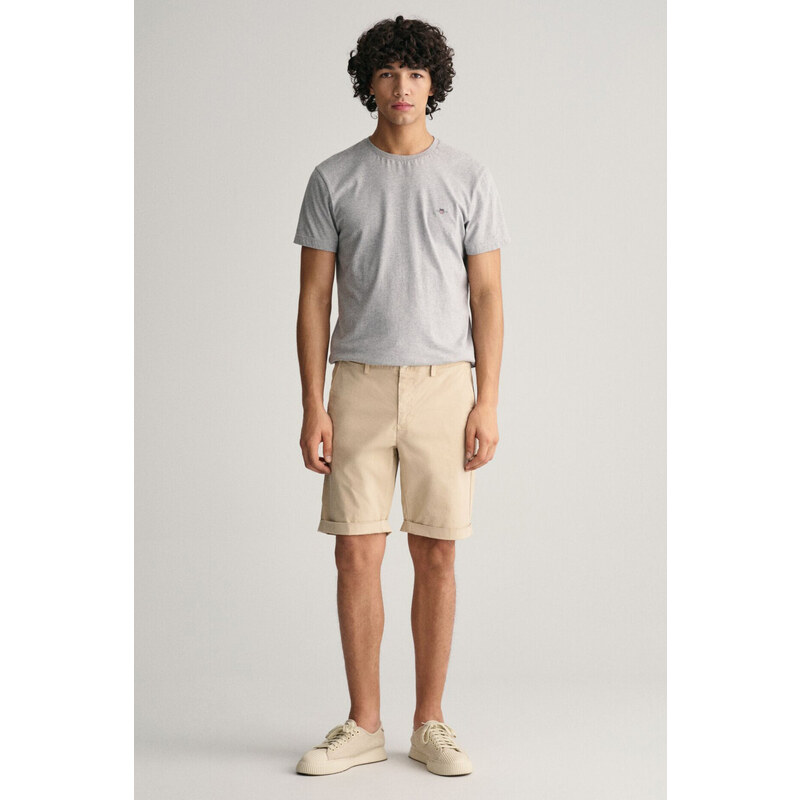 ŠORTKY GANT REG SUNFADED SHORTS CREAM 49374930