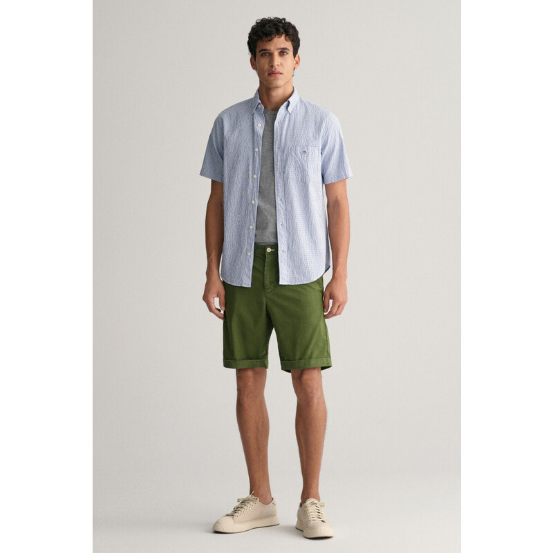 ŠORTKY GANT REG SUNFADED SHORTS PINE GREEN 49374931