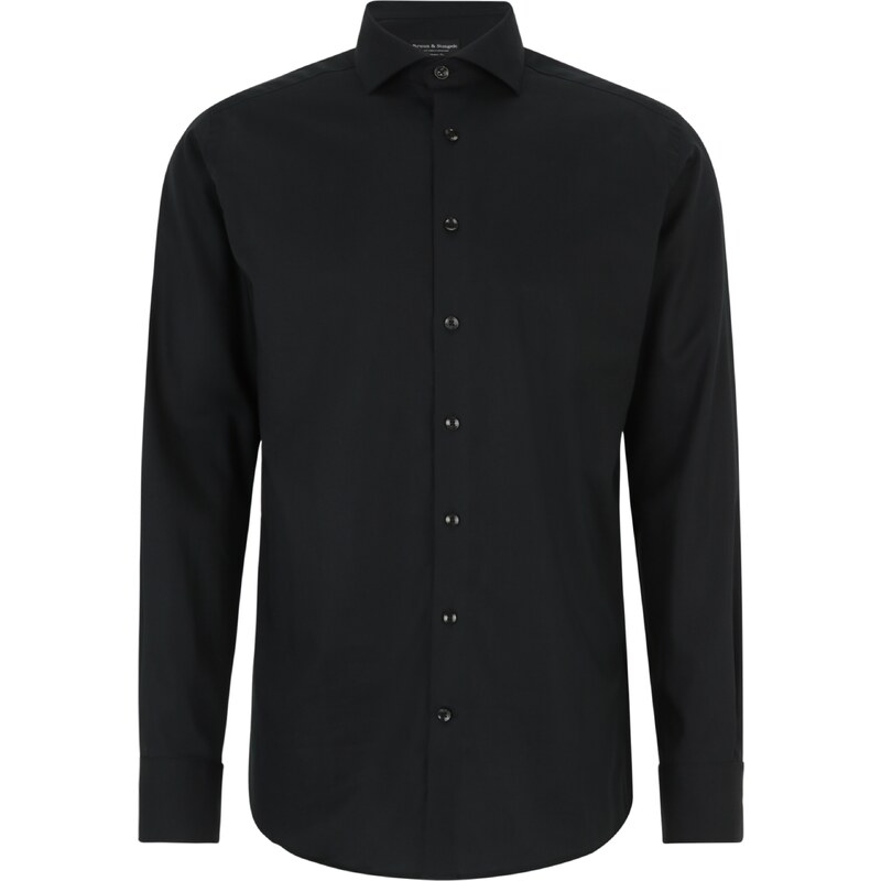 Bruun & Stengade Košeľa Begovic čierna 54197202
