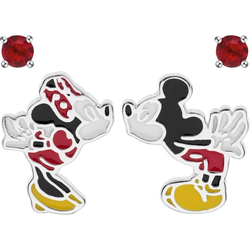 Disney Súprava náušníc Mickey and Minnie Mouse SS00004SRRL.CS (2 páry 67921355