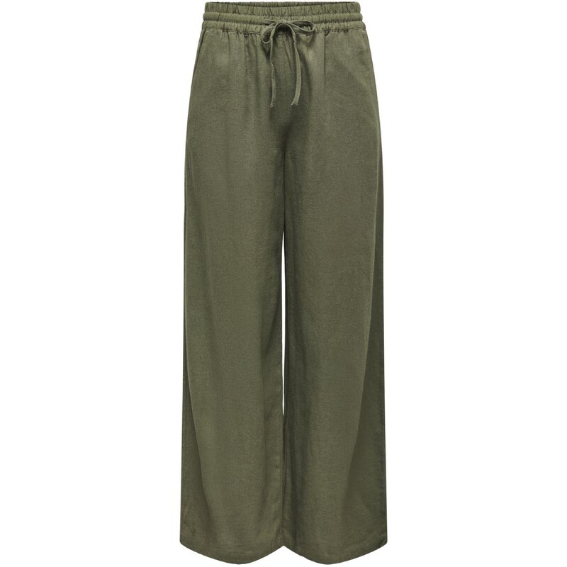 JDY Nohavice Say zelená melírovaná 53273949