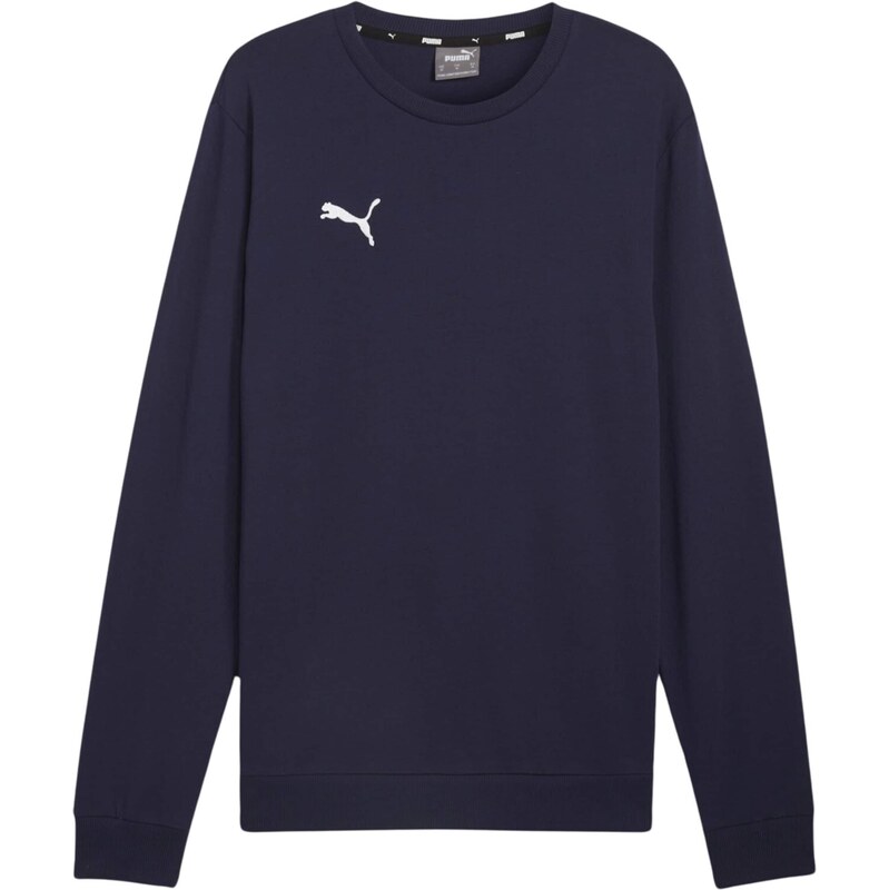 PUMA Športová mikina TeamGoal námornícka modrá / biela 67729117