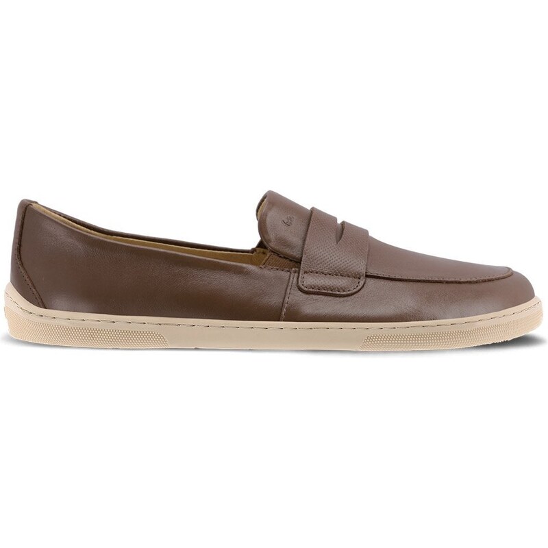 Barefoot mokasíny Be Lenka Buena - Dark Brown & Beige 52169303