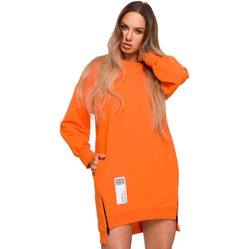 MOE Tunika s dlhým rukávom | oranžová M676 33884489
