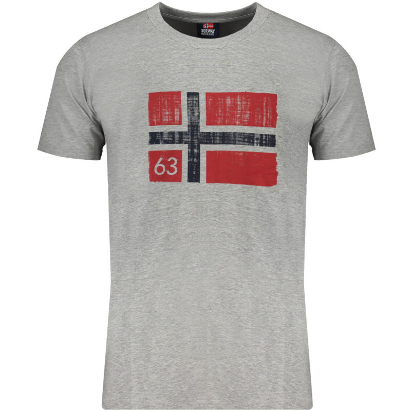 NORWAY 1963 Perfektné Pánske Tričko šedá Šedá M 59656624