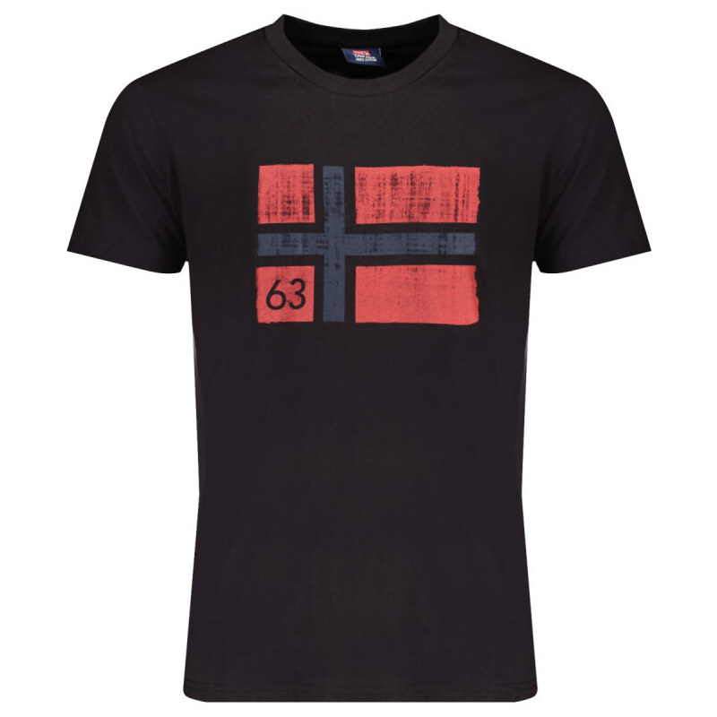 NORWAY 1963 Perfektné Pánske Tričko čierne Čierna M 59656620