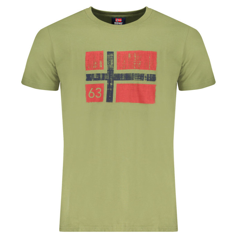 NORWAY 1963 Perfektné Pánske Tričko army Zelená M 59656623