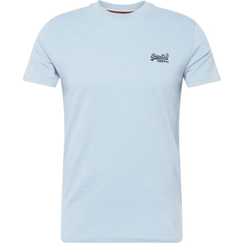 Superdry & Co Tričko Essential svetlomodrá / tmavomodrá 64350766