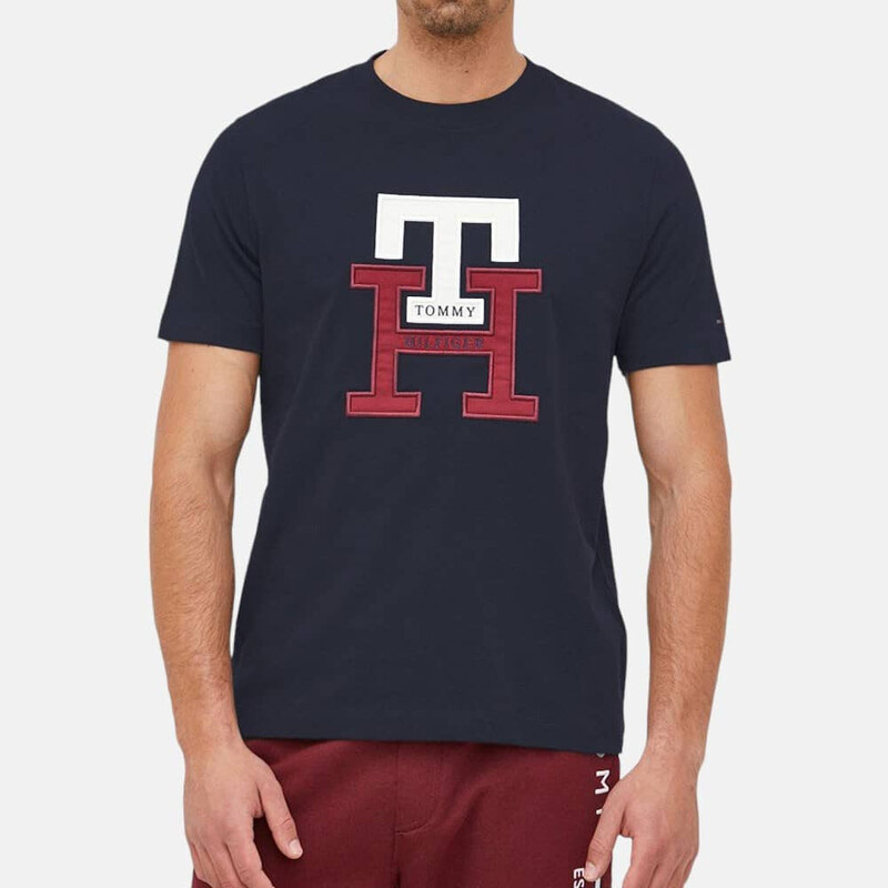 Pánské modré triko Tommy Hilfiger 55803 51402481