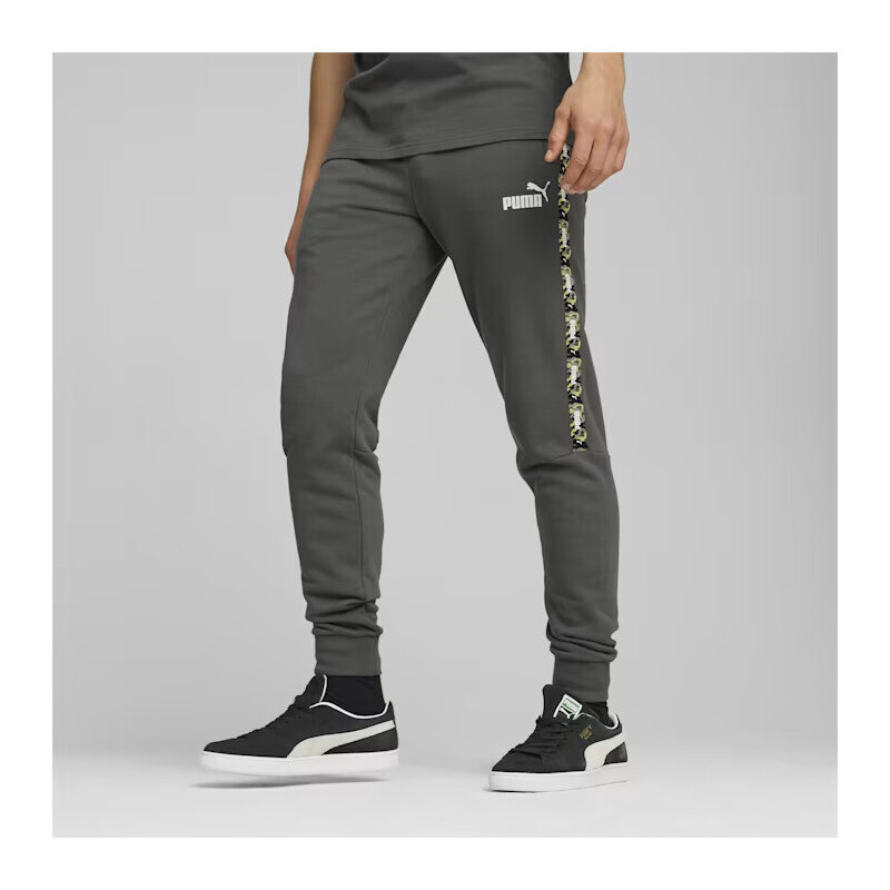 Puma ESS TAPE CAMO Sweatpants TR cl gray 51417420
