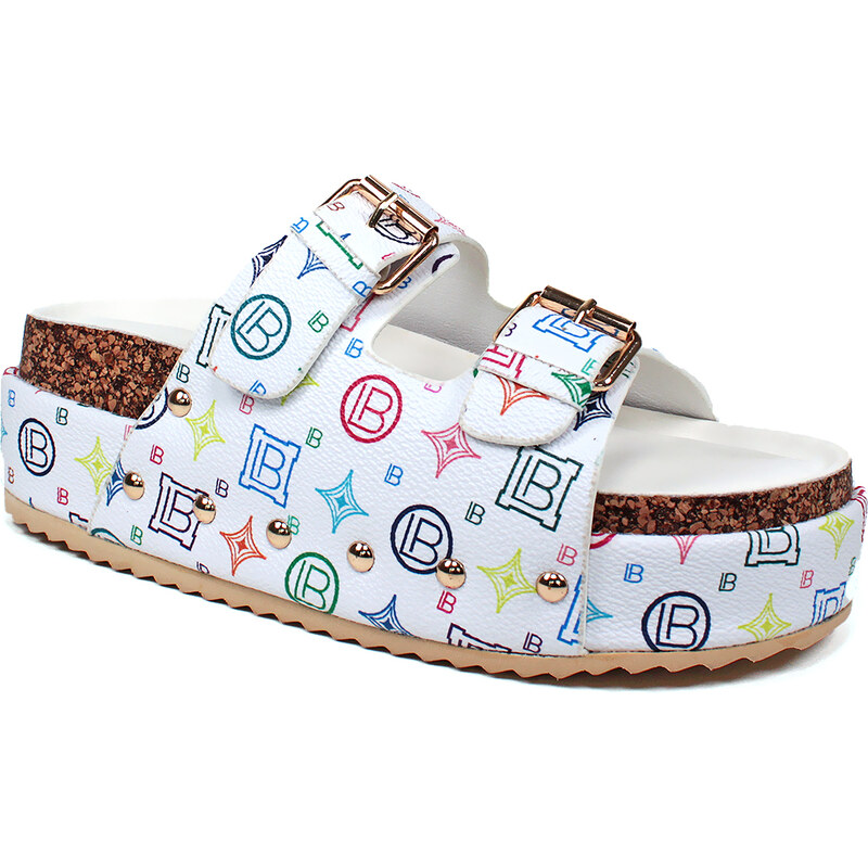 Korkové šľapky Laura Biagiotti 51418231