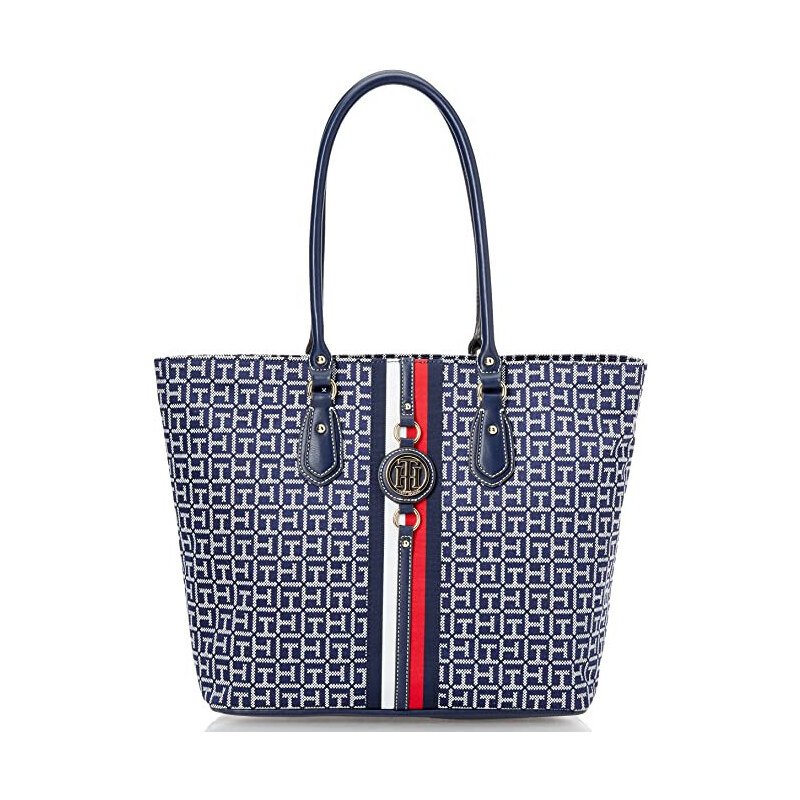 Tommy Hilfiger Tote Bag Jaden Navy White 63939185