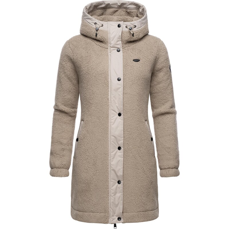 Ragwear Flisová bunda Cousy béžová / tmelová / čierna 54286642