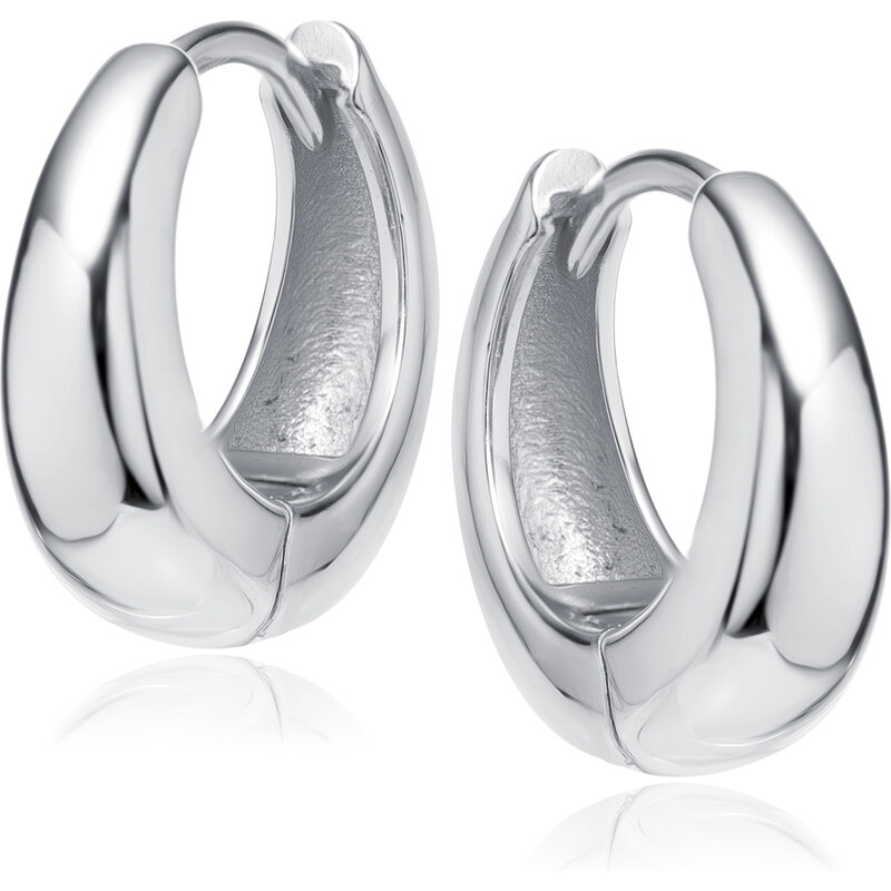 Olivie Strieborné 12mm náušnice 8553 51432606
