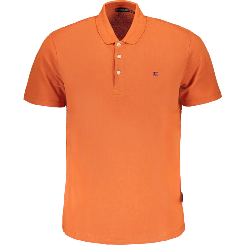 Oranžové pánske polokošele Napapijri 64704186