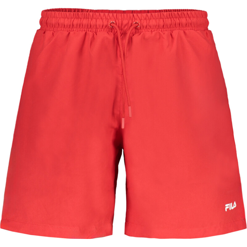 Červené pánske kúpacie kraťasy FILA 64708975