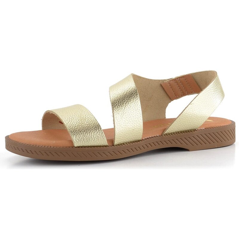 Marila metalické sandále Ash Grab. Lam. Platino 51439923