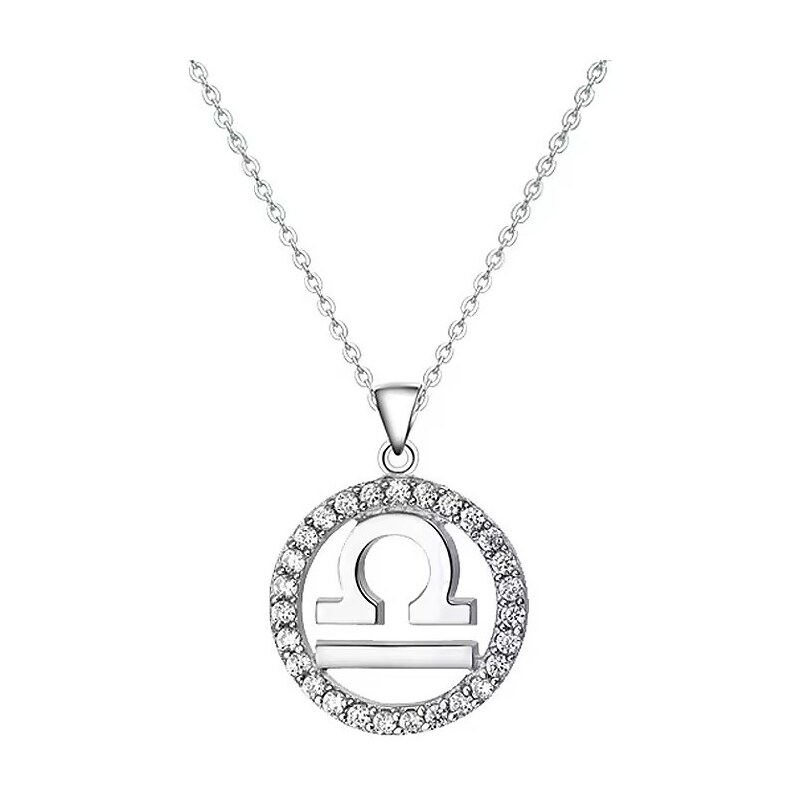 MAJYA Strieborný prívesok s retiazkou LIBRA 10876 64581881