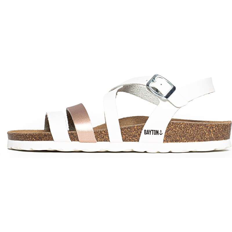 Bayton Remienkové sandále ružová / biela 54305042