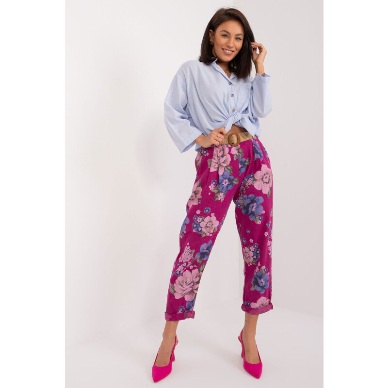 ITALY MODA Dámske nohavice model 194862 Taliansko Moda 51477545