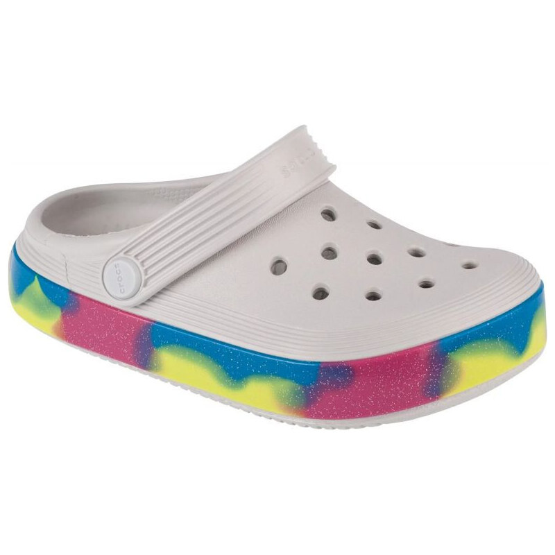 Crocs Off Court Glitter Band Kids Clog Jr 209714-1FS Žabky 51493104