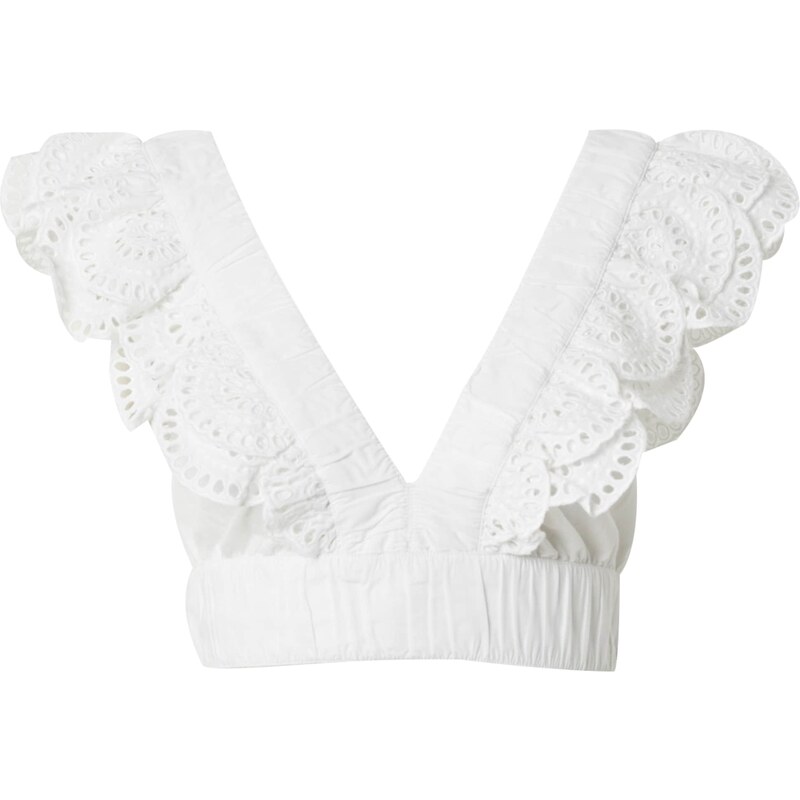 Abercrombie & Fitch Top biela 41200849