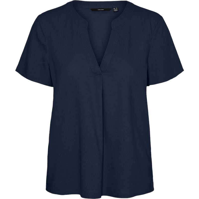 VERO MODA Blúzka MY MILO námornícka modrá 54320689