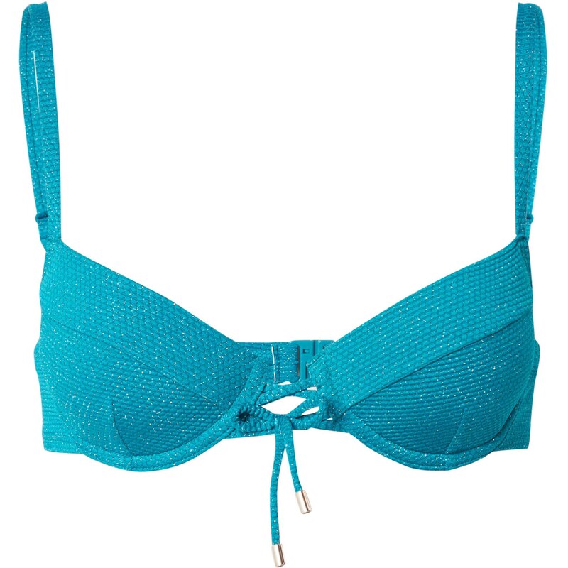 Hunkemöller Bikinový top Relief petrolejová 54182448