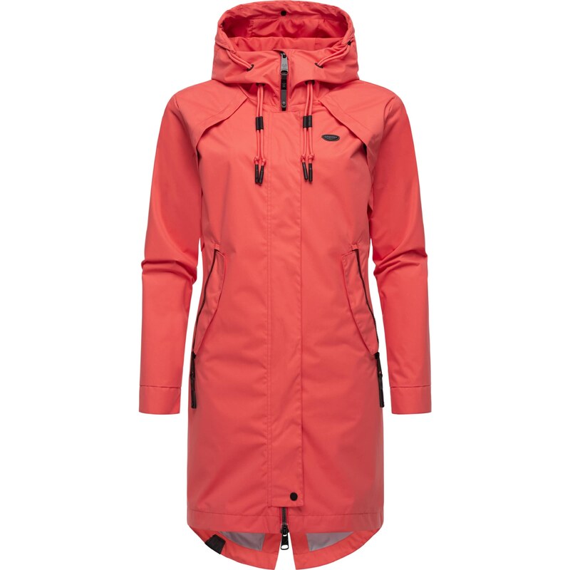 Ragwear Funkčný kabát Rejany malinová 54330089