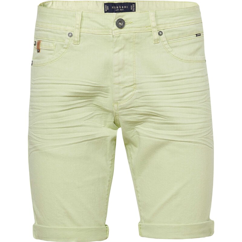 KOROSHI Nohavice neónovo zelená 54331722