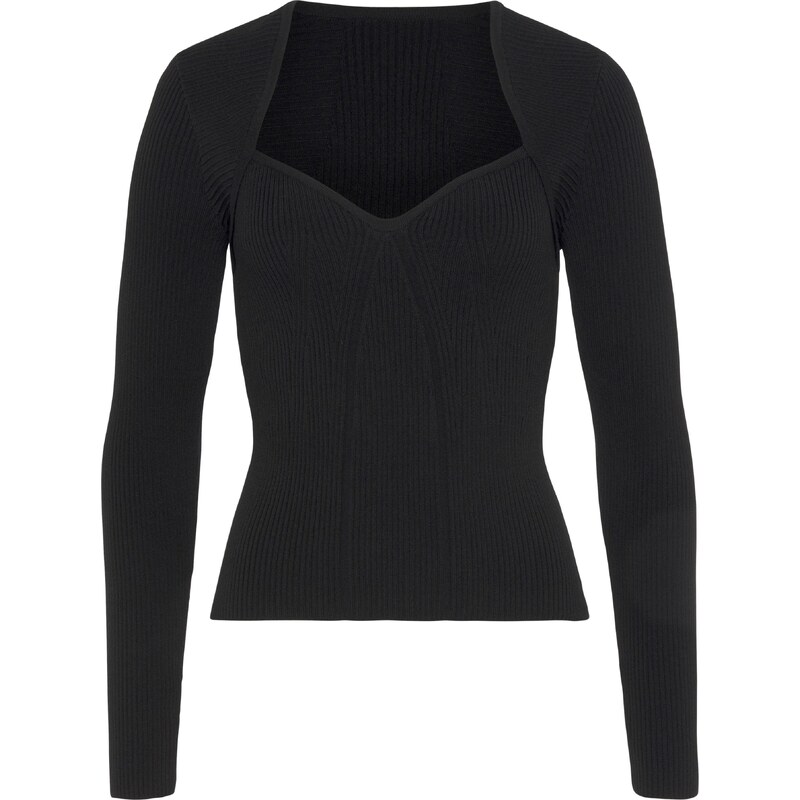 LASCANA Sveter čierna 54335345