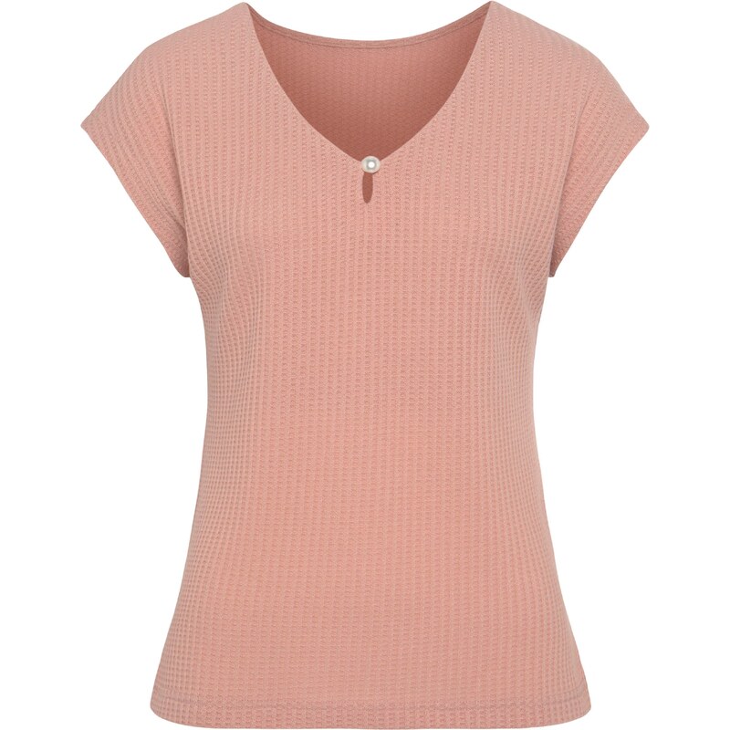 LASCANA Tričko pastelovo oranžová 54335369