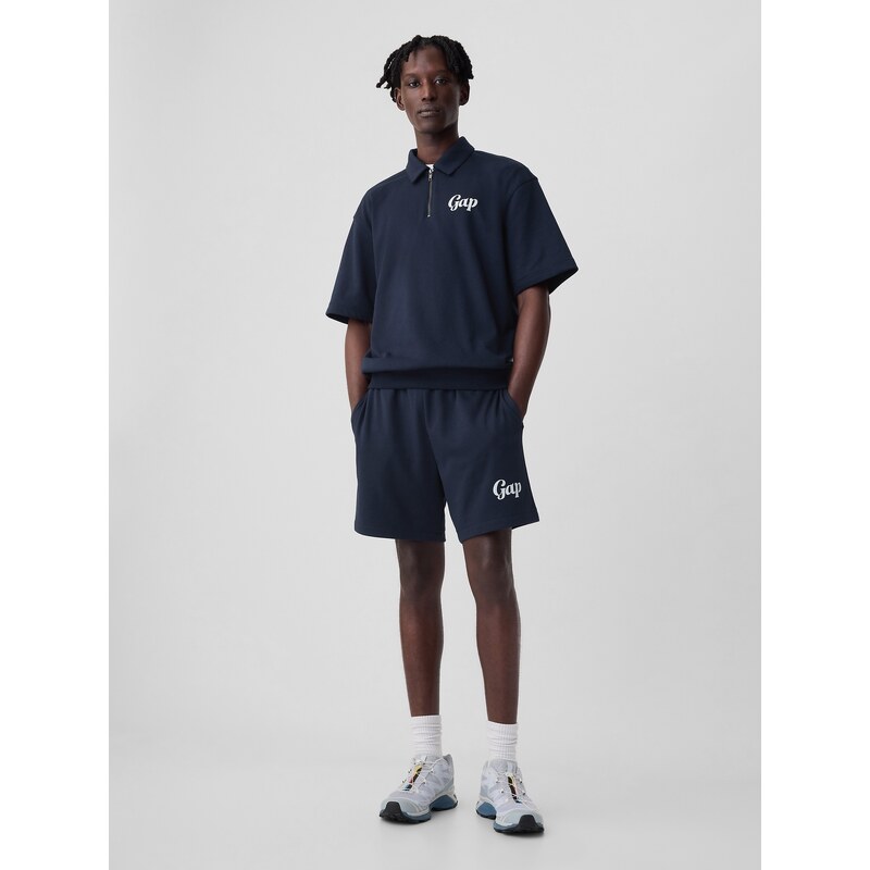 Tmavomodré pánske kraťasy s logom GAP 66528449