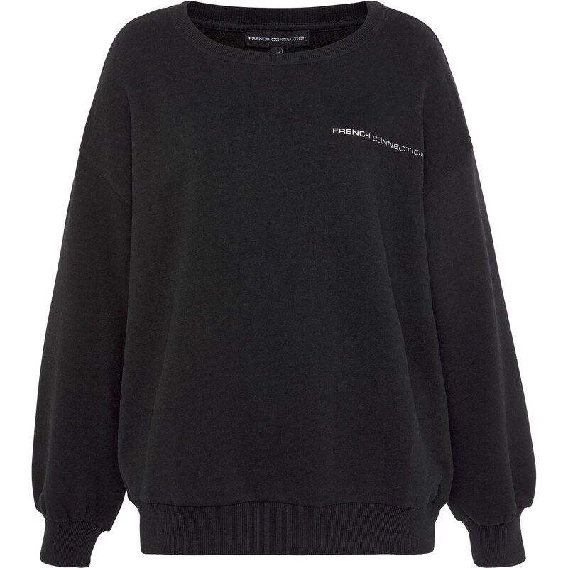FRENCH CONNECTION Mikina čierna / biela 57196283